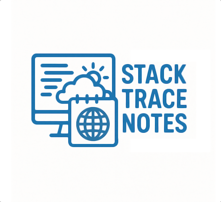 Luojie's Stack Trace Notes